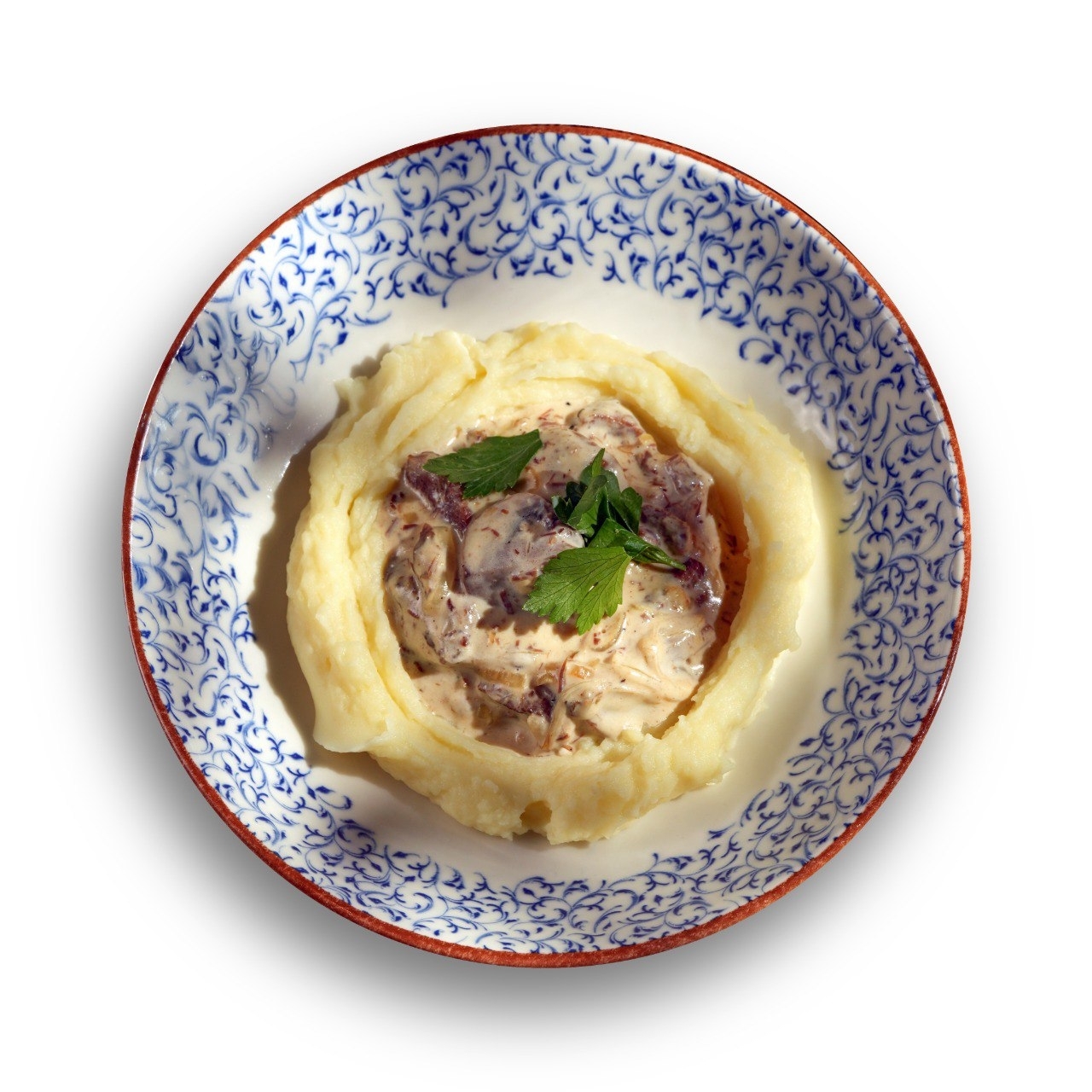 [Д] Бефстроганов с пюре