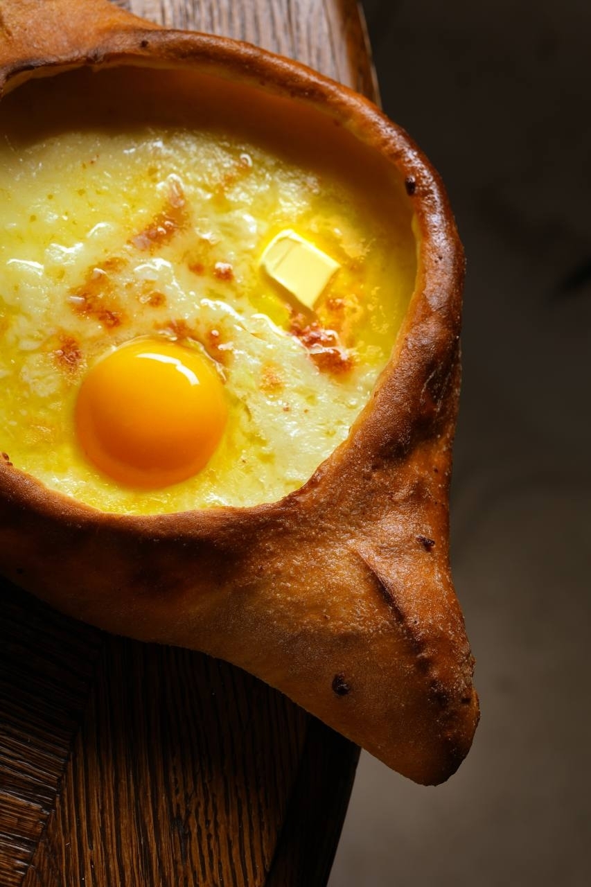 [Д] Аджарски хачапури-лодочка с яйцом