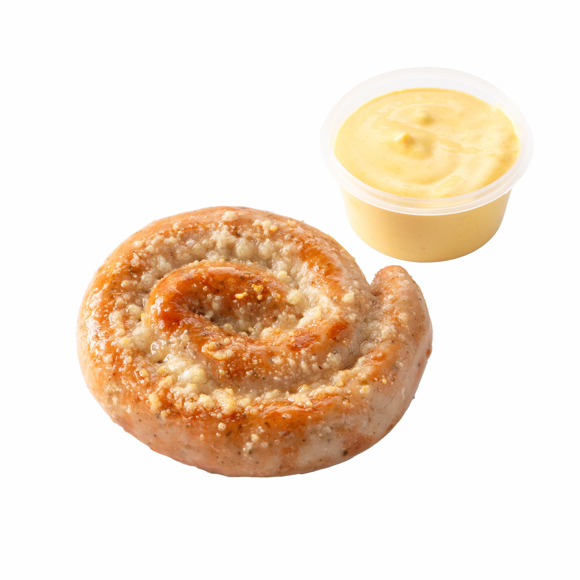 Колбаска баварская улитка с соусом