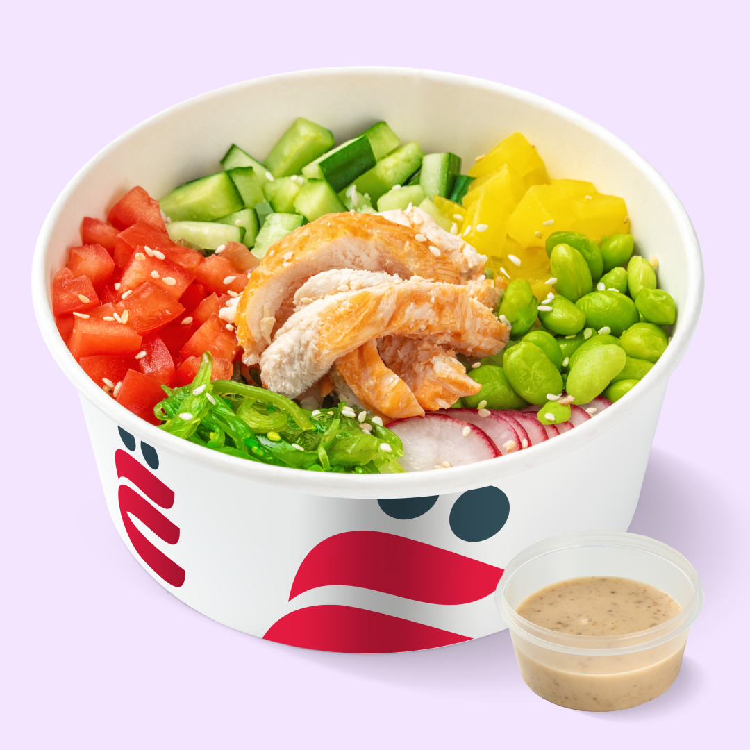 Поке с курицей