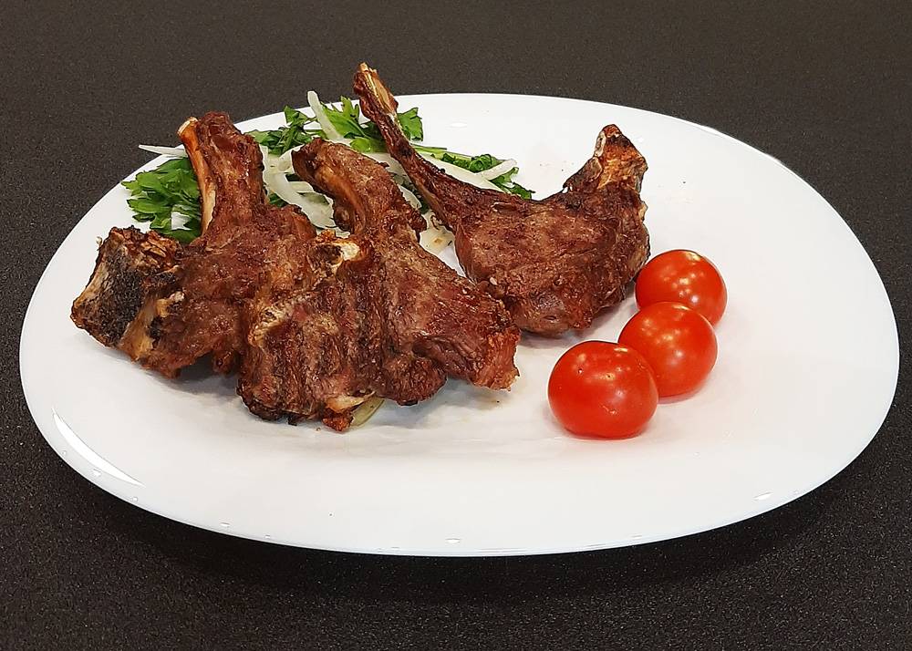 Шашлык из баранины на кости