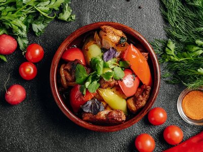 Оджахури со свининой