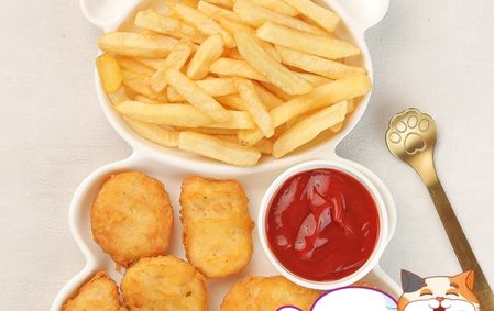 Наггетсы с картофелем фри