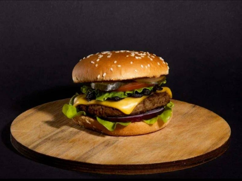 Бургер с грибочками