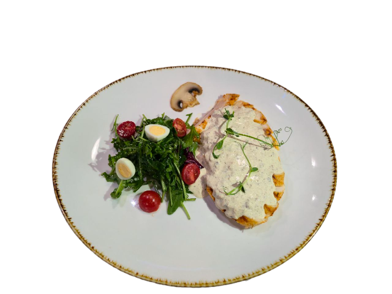 Курина грудка на гриле