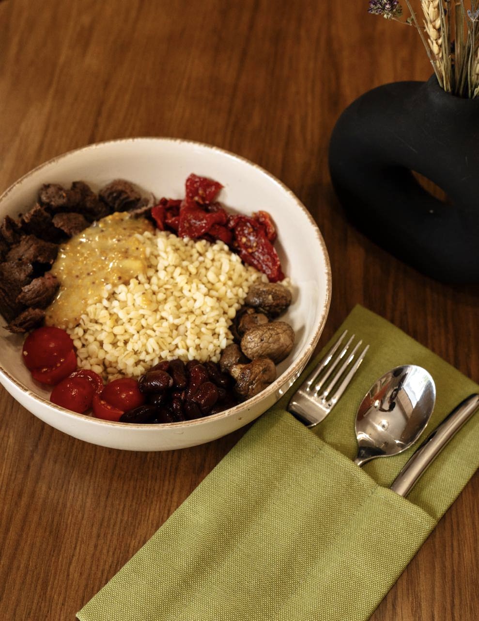 Боул с говядиной 