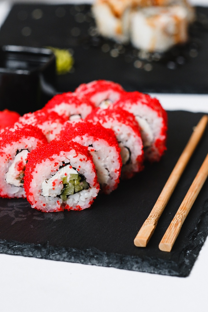 Калифорния с креветкой.