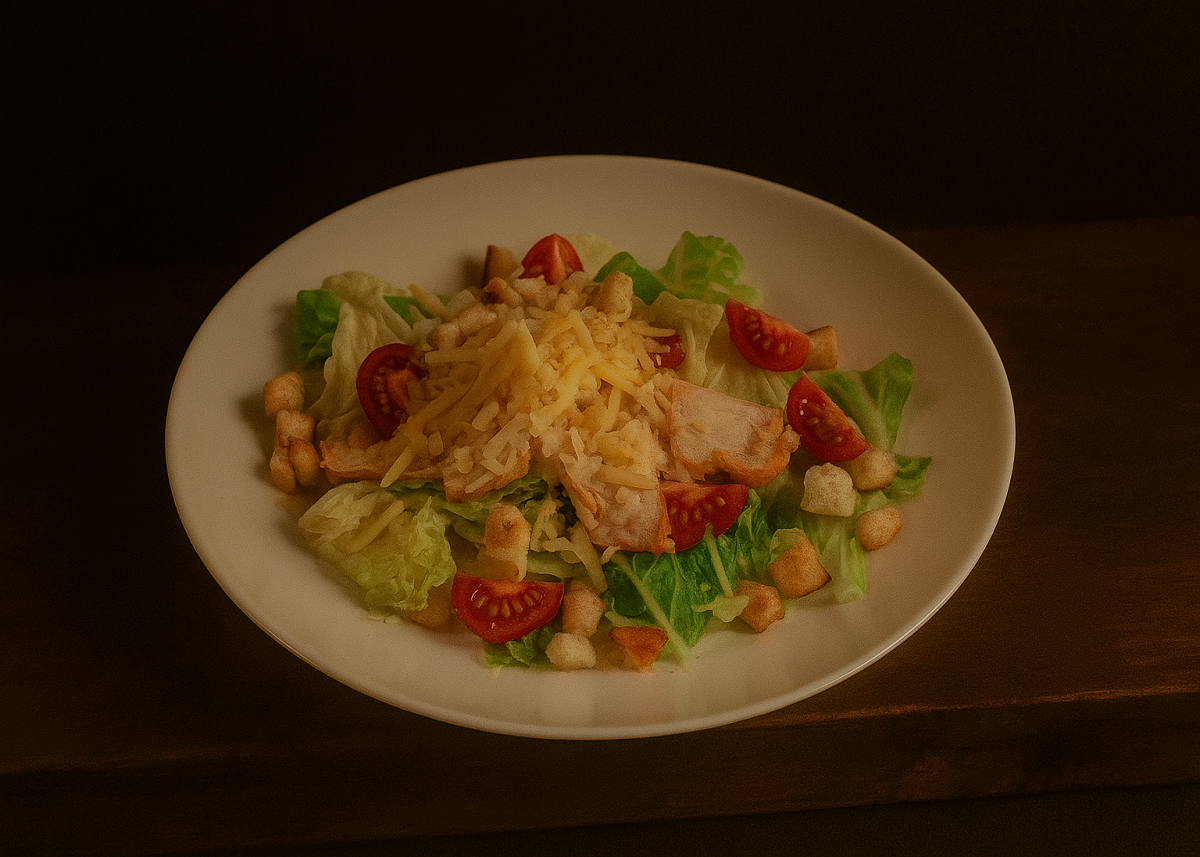 Цезарь с курицей