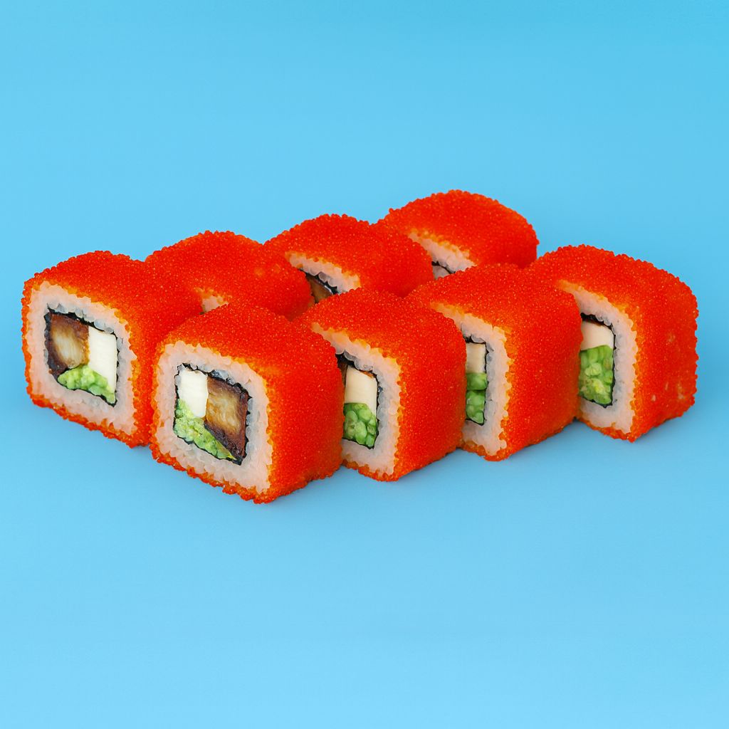 Калифорния Люкс с угрем