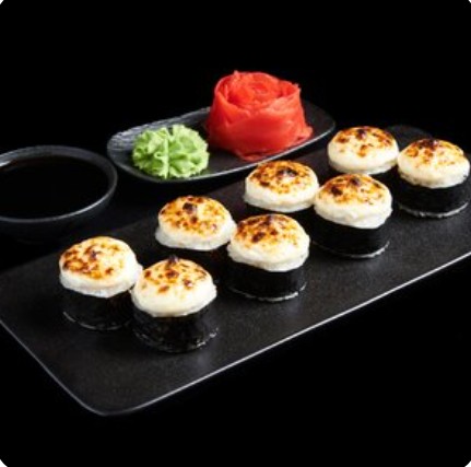 Ролл запечённый с креветкой