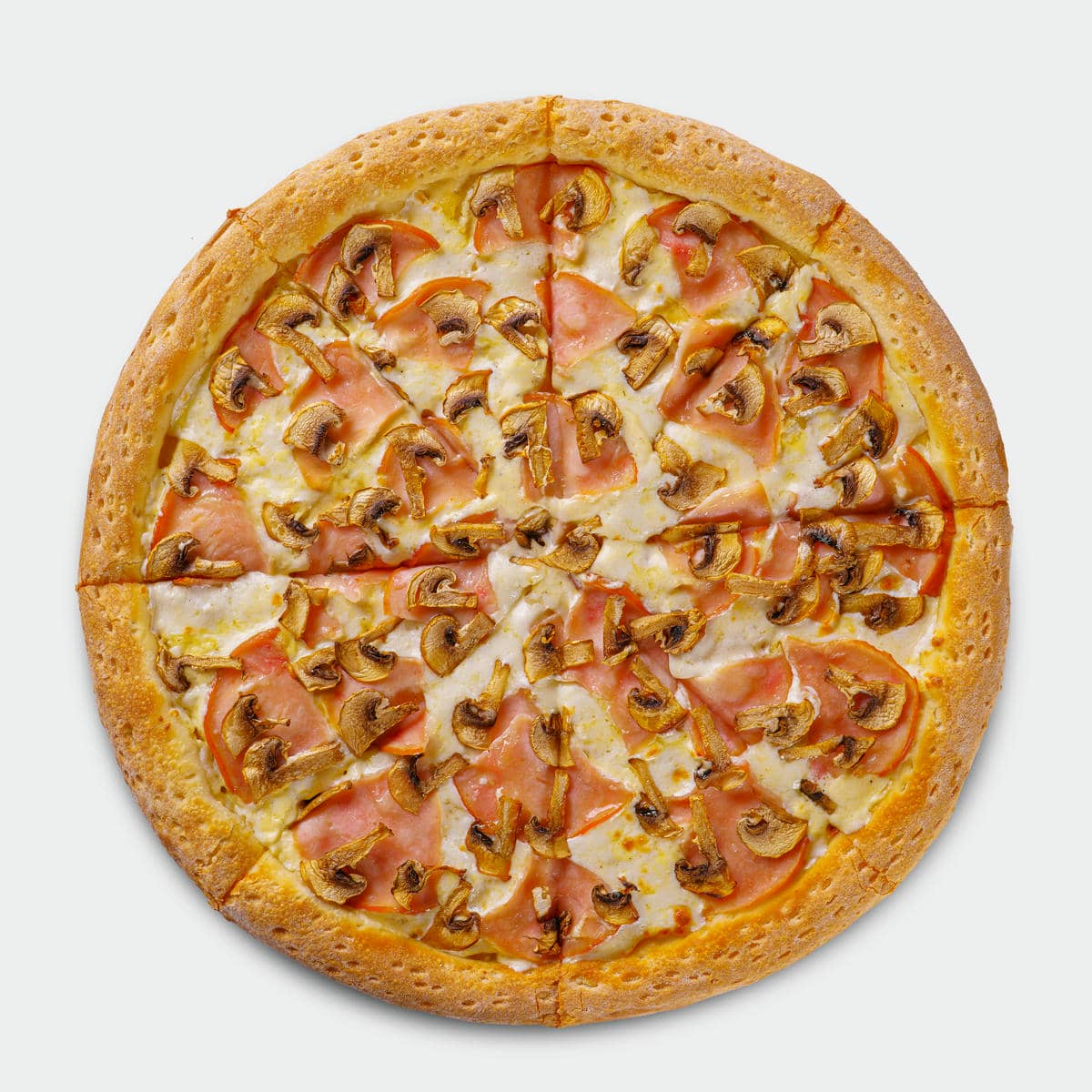 Ветчина и грибы