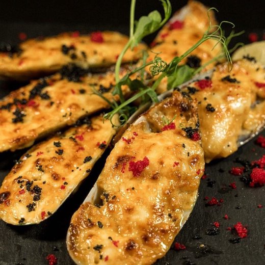 Запеченные мидии том ям