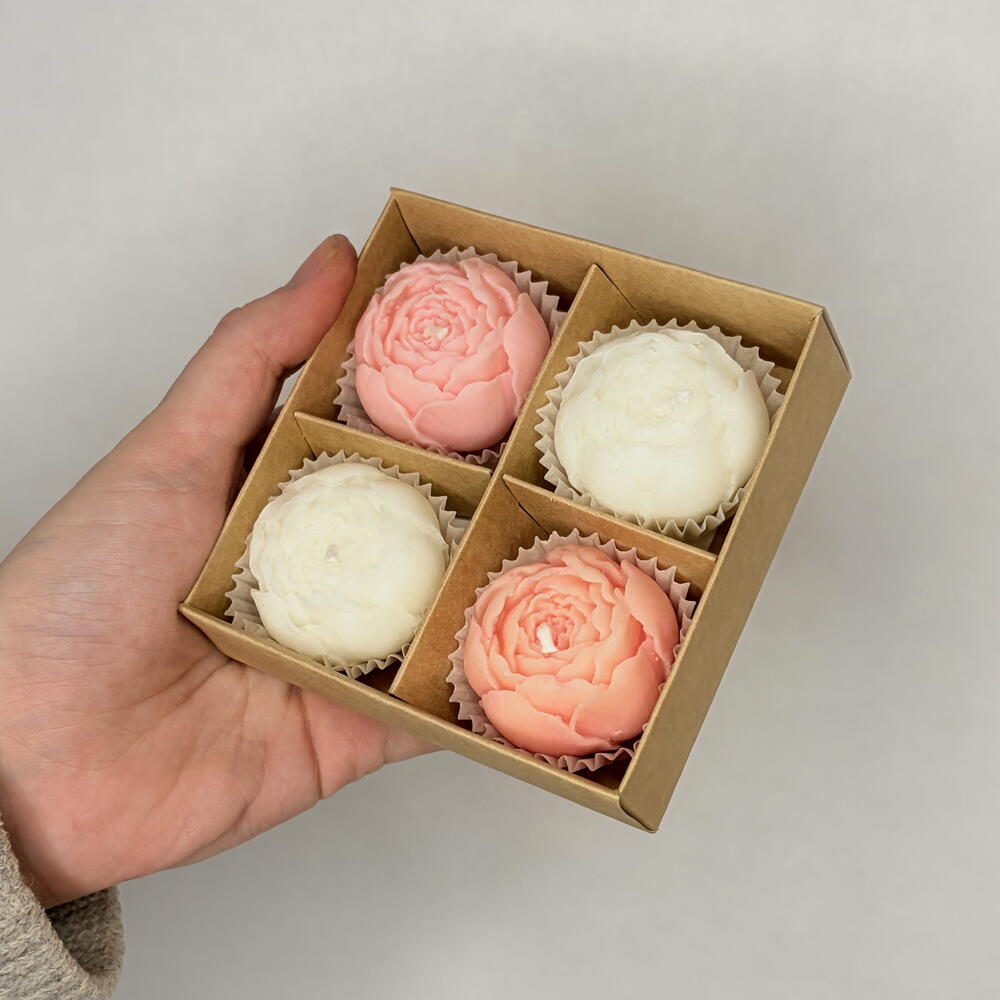 Материал Воск соевый  Размер Ширина - 10 см Высота - 10 см