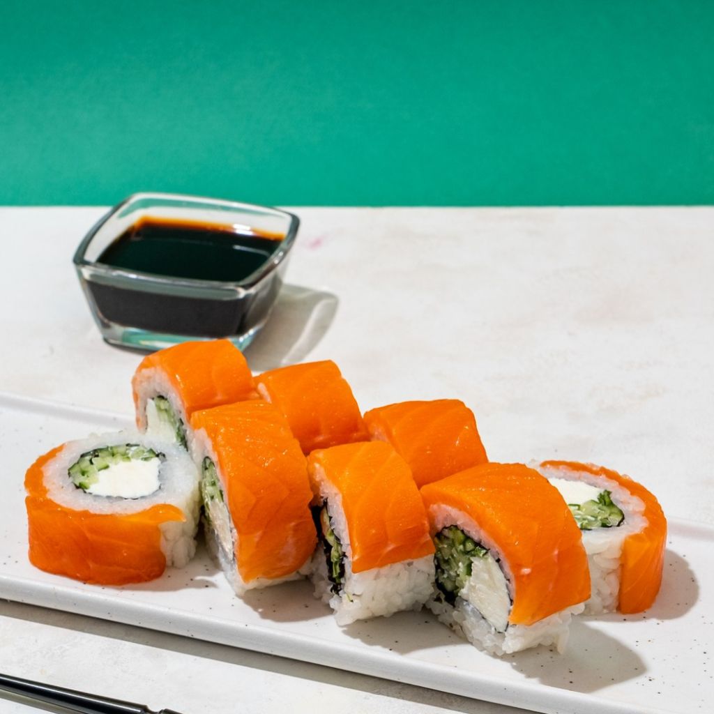 Филадельфия с лососем