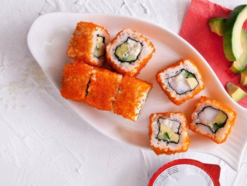 Калифорния с креветкой