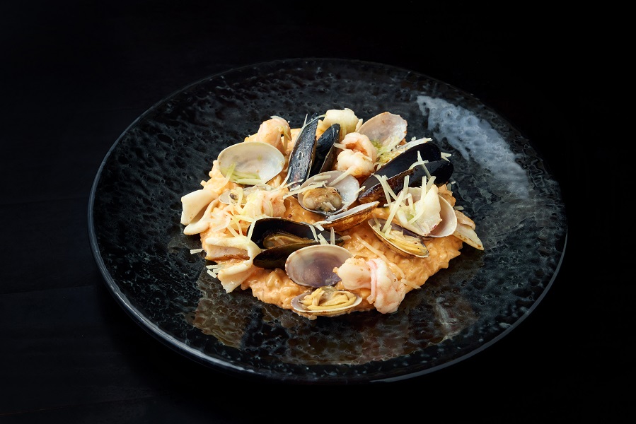 Ризотто с морепродуктами