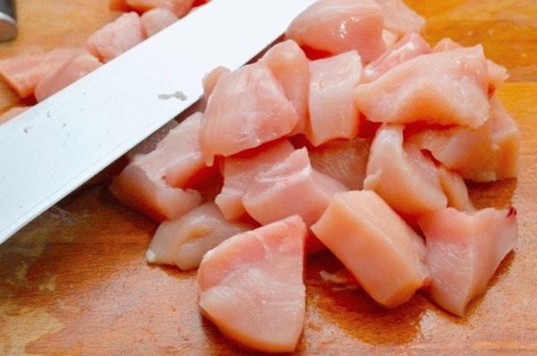 Топпинг к пицце: курица