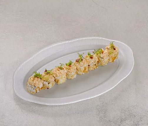 Ролл курильский гребешок с манго