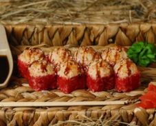 Запеченный сырный с курицей