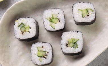 Ролл с огурцом