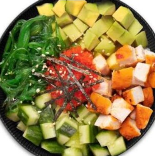 Поке с курицей