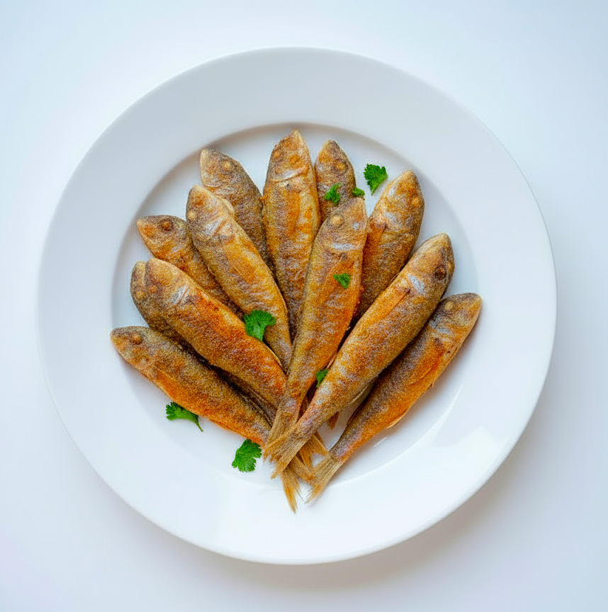 Барабуля черноморская жареная