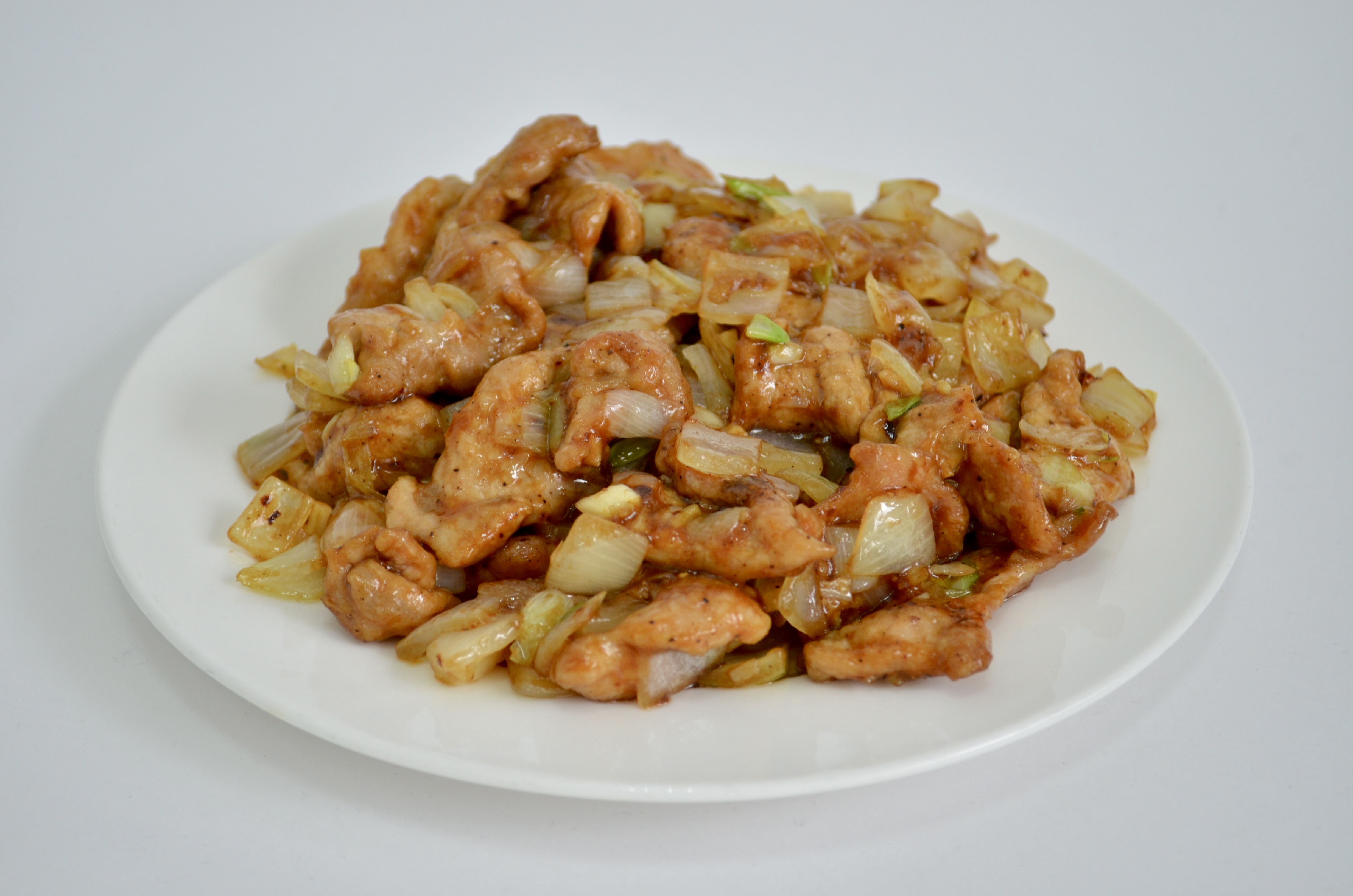 Свинина с луком