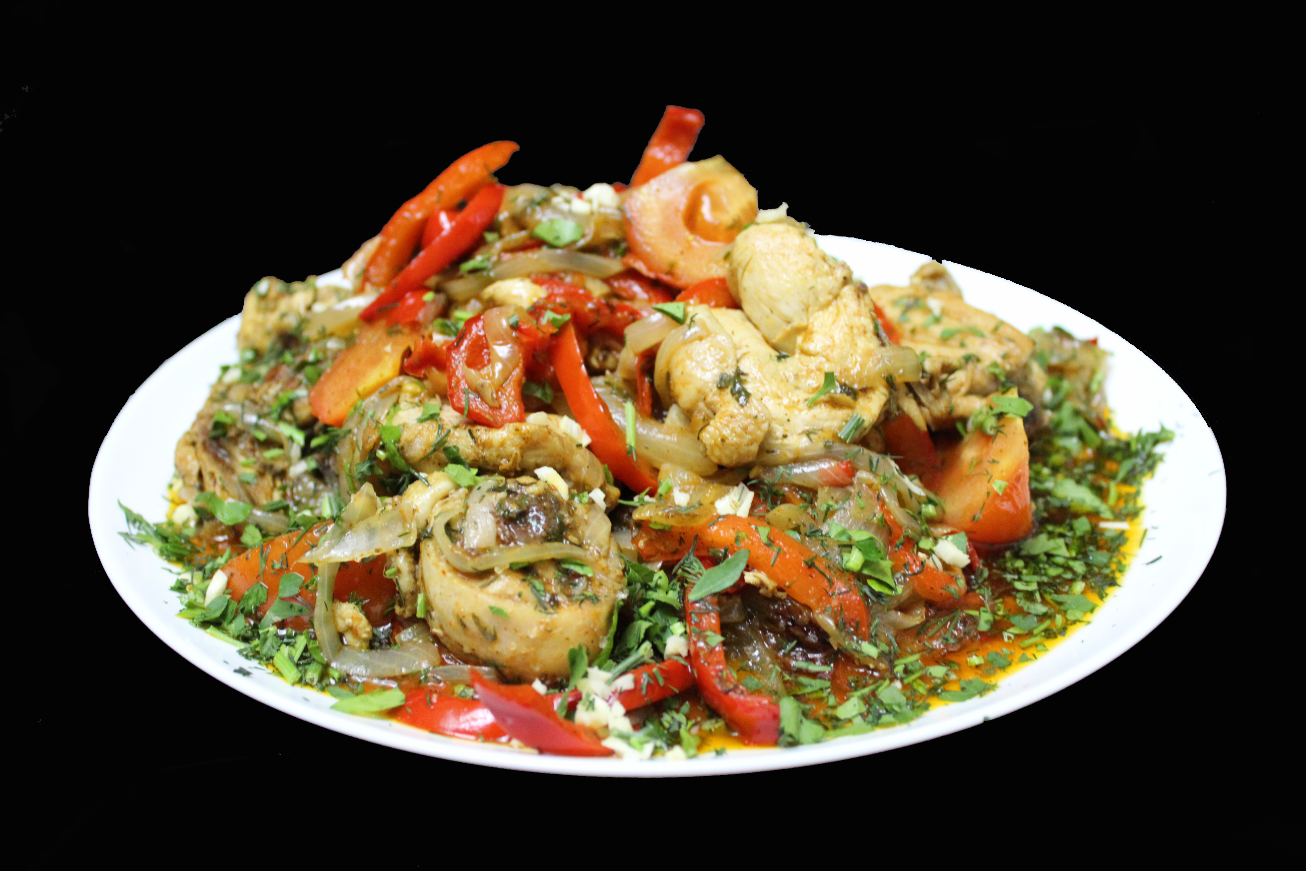 Чахохбили с курицей