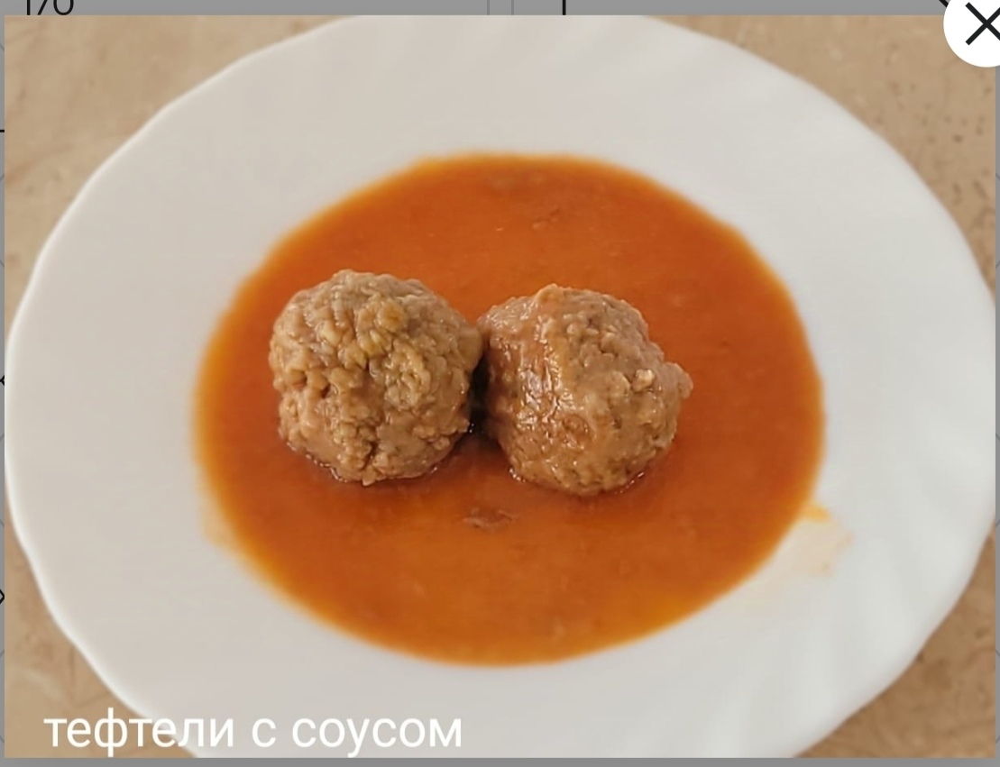 Тефтели  с соусом