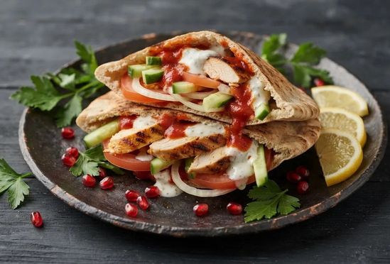 Пита с курицей