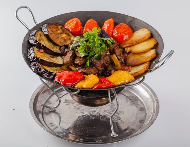 Садж из баранины 