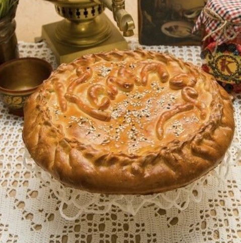 Пирог по-турецки с курицей 35см