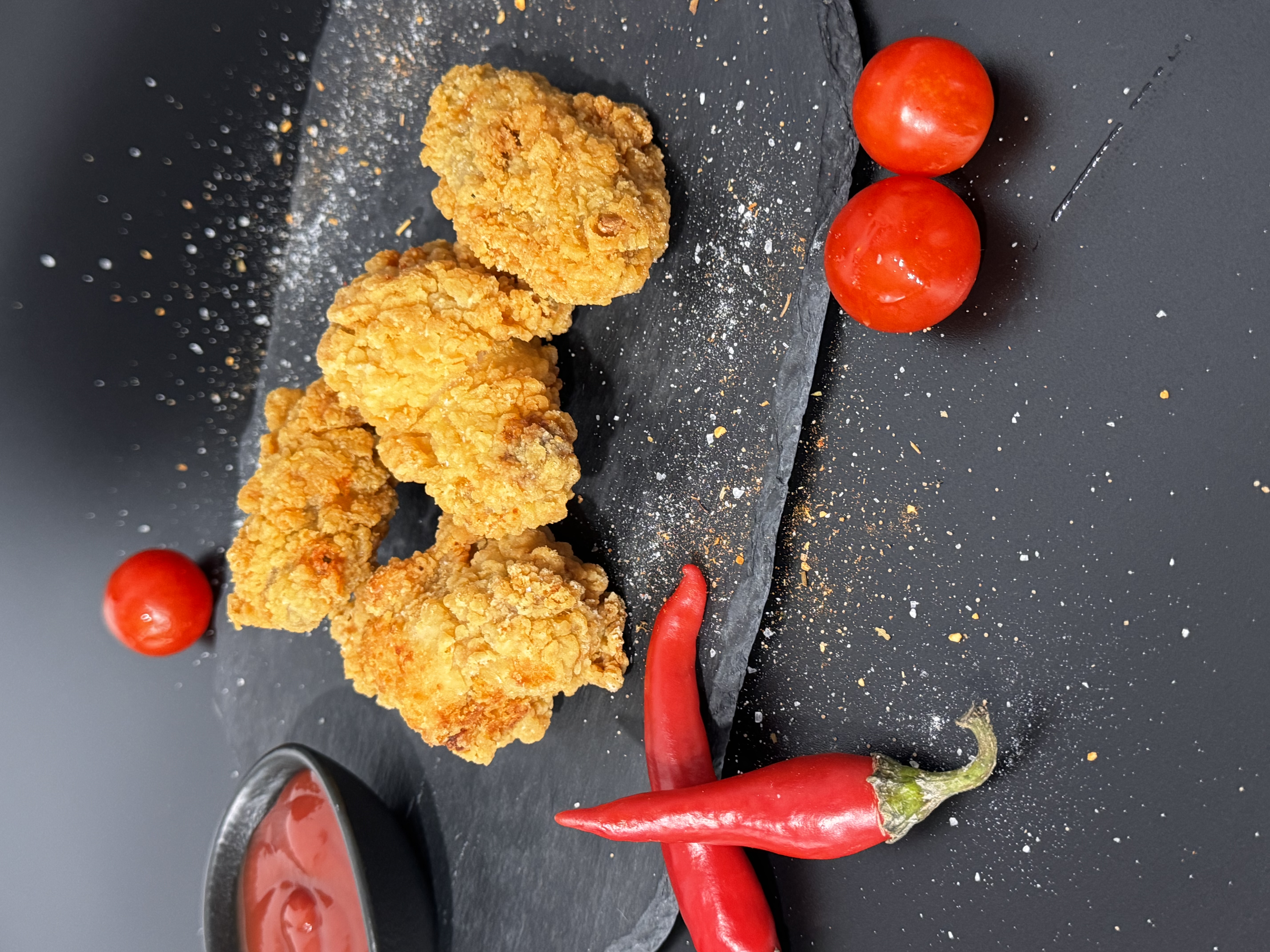 Куриные крылья в хрустящей панировке 