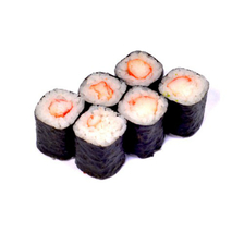 Ролл с тигровой креветкой