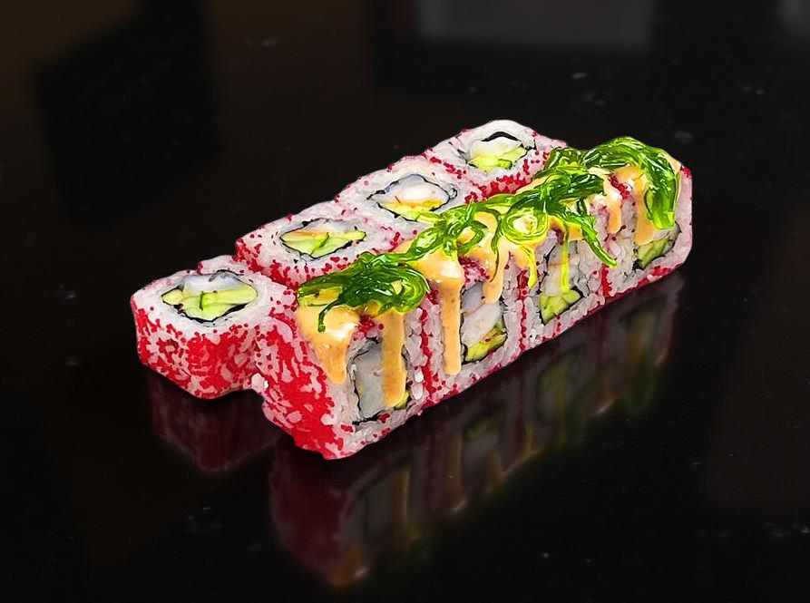 Ролл Калифорния с креветкой 