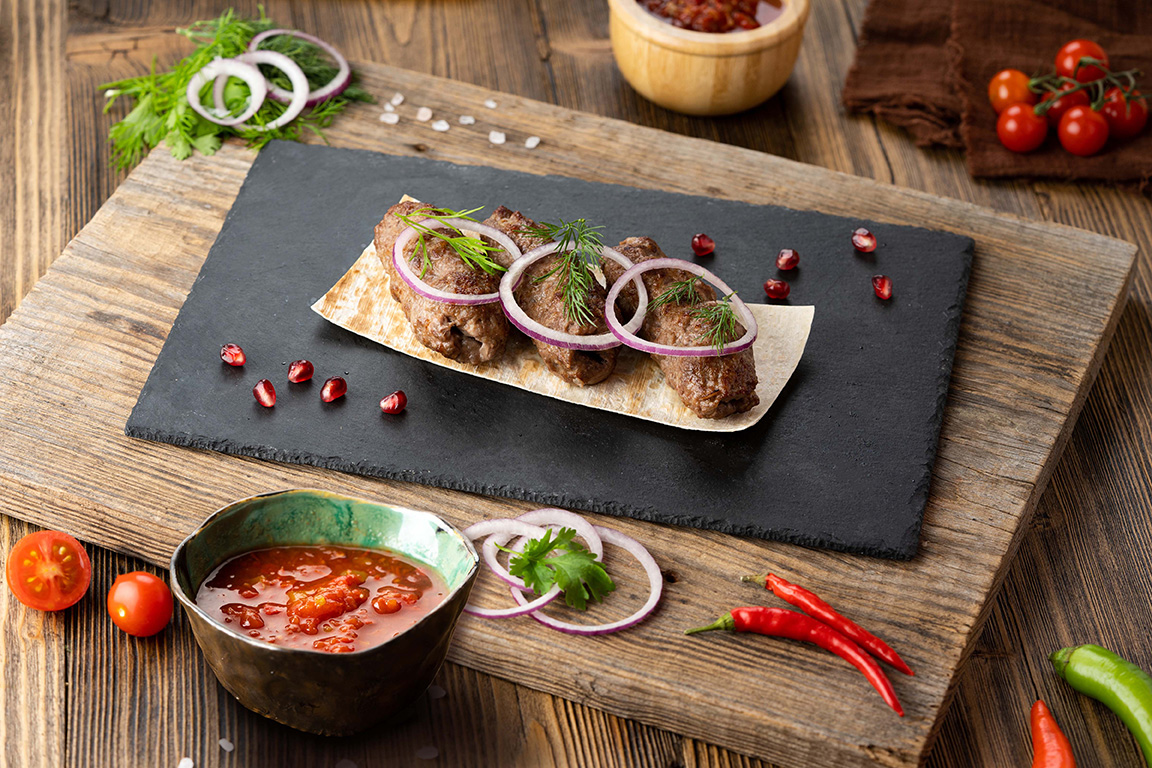 Люля-кебаб из баранины