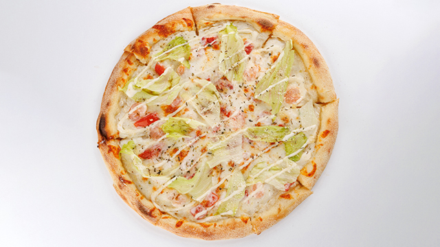 Цезарь с креветками 