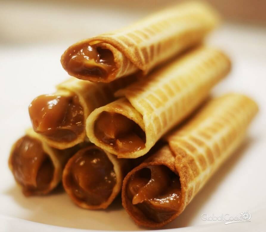 Трубочка со сгущенкой