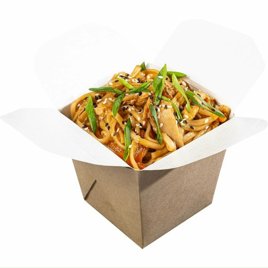 Wok с морепродуктами