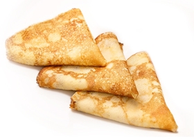 Блинчики с джемом