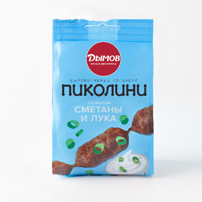 Колбаски Пиколини сметана и лук