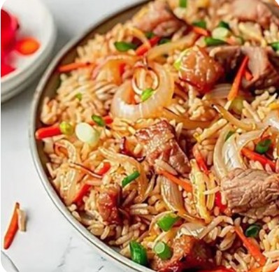 Плов со свининой