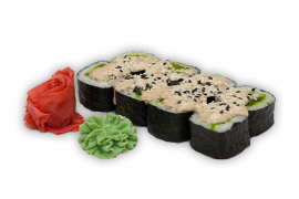 Ролл с салатом чука