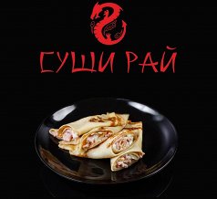 Блины с ветчиной и сыром