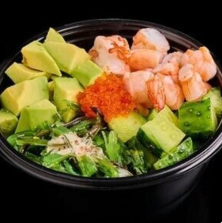 Поке с креветкой