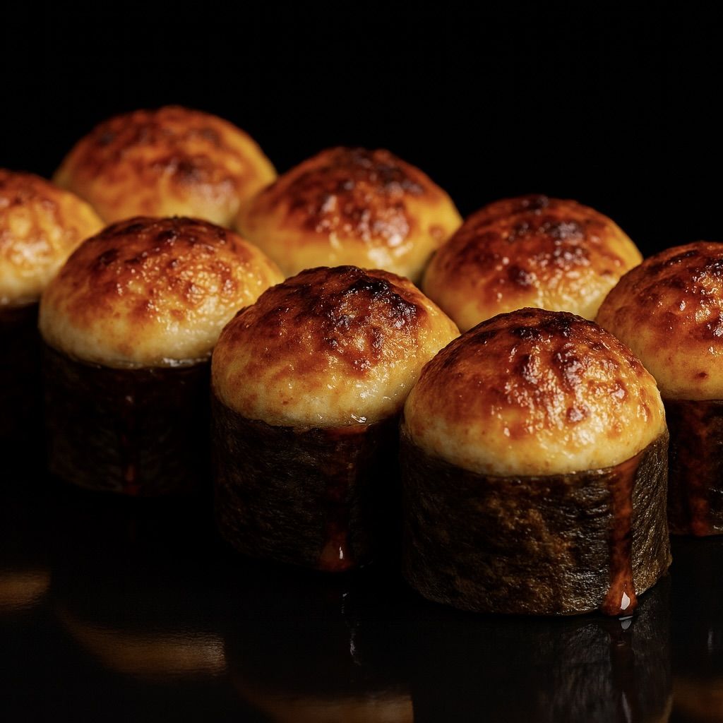 Запеченный ролл Ананас