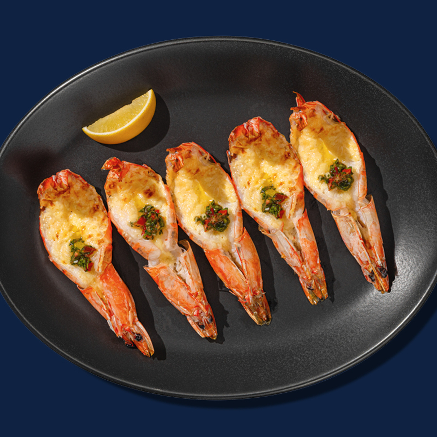 Креветки с сыром по-французски