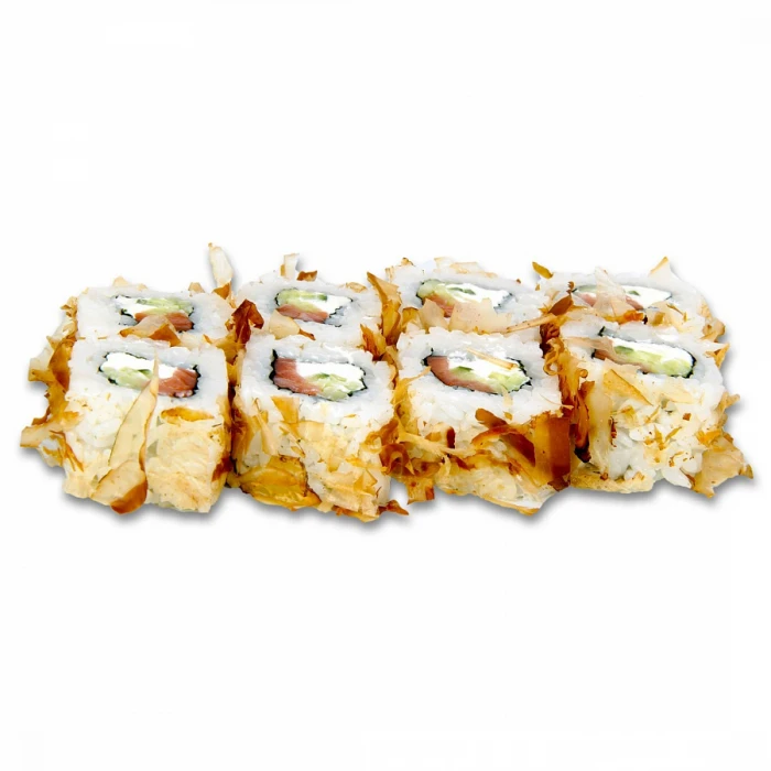 Ролл 'Бонито' с копченым лососем