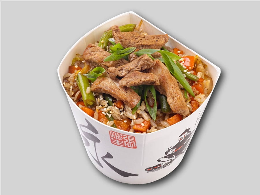 Рис WOK со свининой