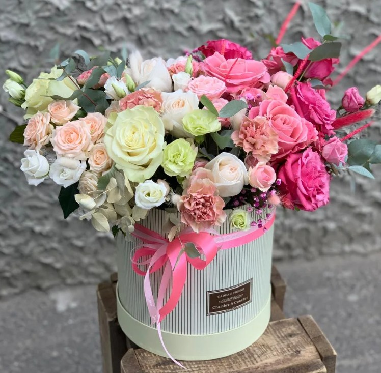 Коробка "Розовый фламинго"